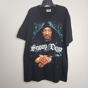 Snoop Dogg Black Graphic T-Shirt Mens XL
